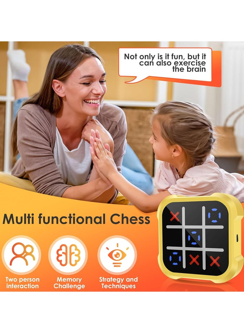 Portable  3-in-1 Electronic Handheld Game Console – Classic Tic Tac Toe, Memory Training  Puzzle Modes, Portable Toy for Kids  Adults - Image 5