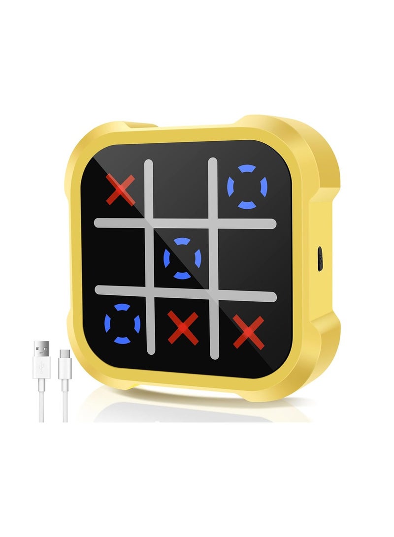 Portable  3-in-1 Electronic Handheld Game Console – Classic Tic Tac Toe, Memory Training  Puzzle Modes, Portable Toy for Kids  Adults - Image 1