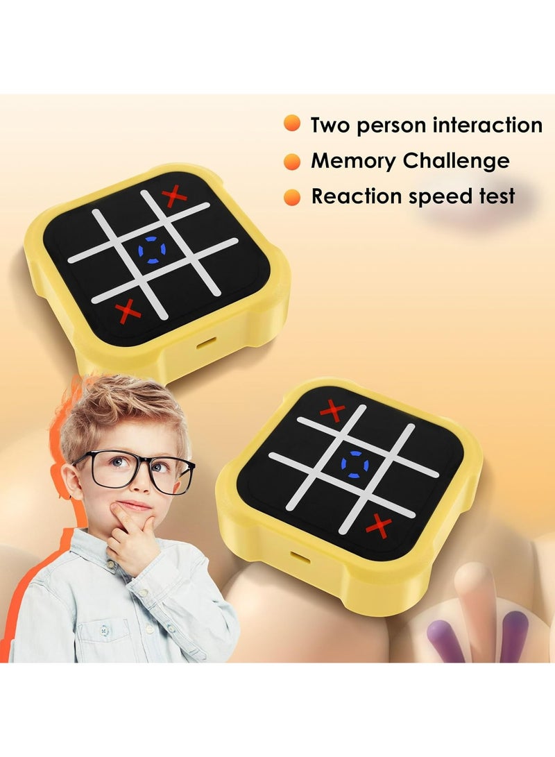 Portable  3-in-1 Electronic Handheld Game Console – Classic Tic Tac Toe, Memory Training  Puzzle Modes, Portable Toy for Kids  Adults - Image 3