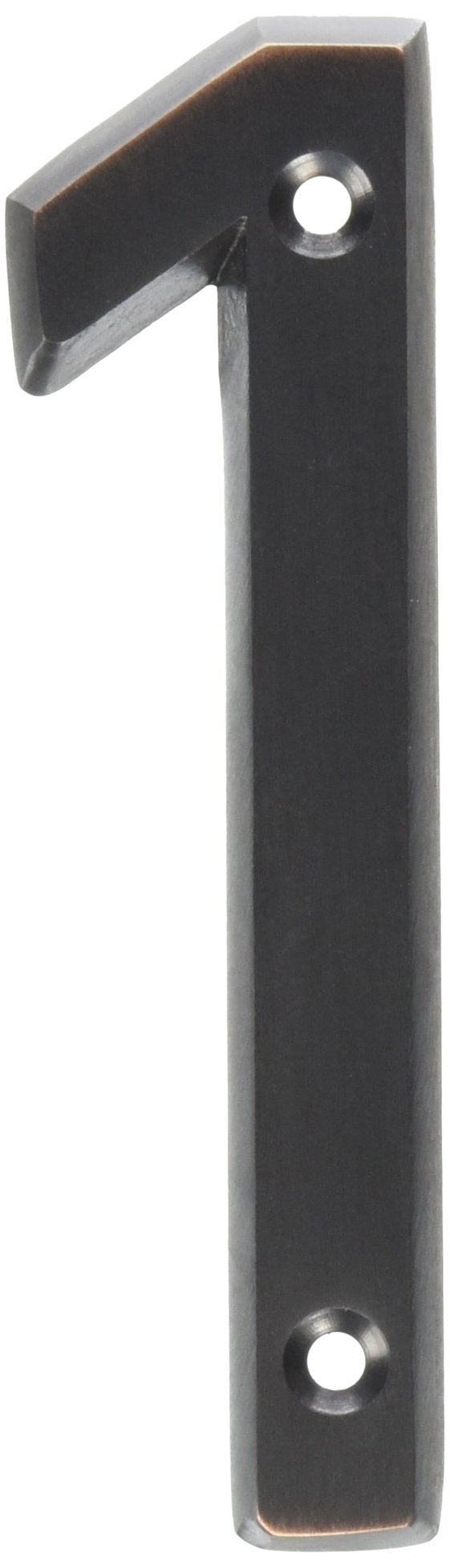HyKo 4 High Premium Metal House Number Modern Raised Numbers for Exterior House Durable Convenient Marking for Home Address with Included Mounting Hardware for Simple Installation