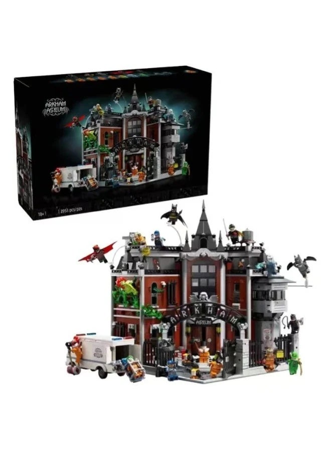 Arkham Asylum Building Blocks Set, STEM Educational DIY Assembly Toy Compatible with Major Brands, Creative Learning Birthday Gift for Kids - Image 1