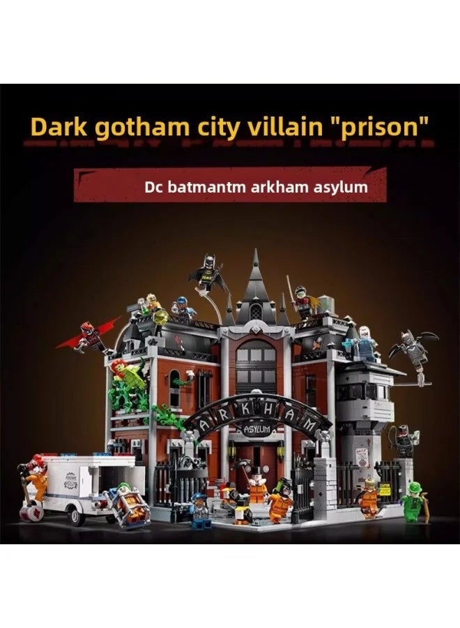 Arkham Asylum Building Blocks Set, STEM Educational DIY Assembly Toy Compatible with Major Brands, Creative Learning Birthday Gift for Kids - Image 4