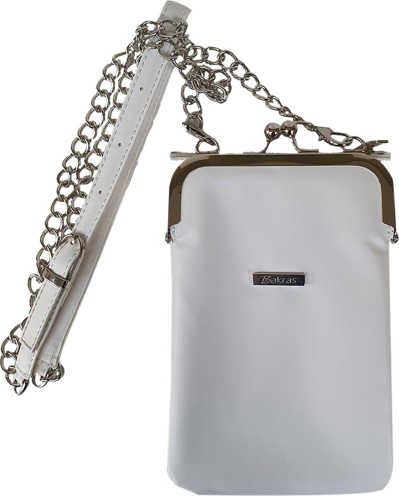 Bakras Night&day Two Compartment Short and Long Chain Strap Phone Bag - Image 1