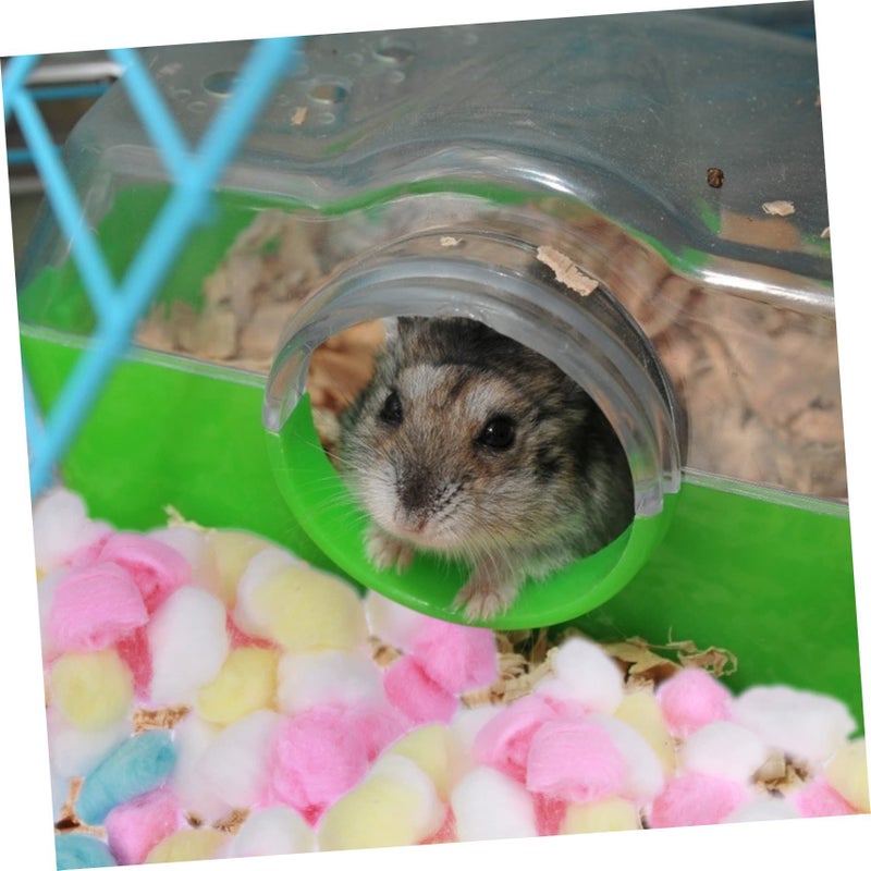 VANZACK 5 Packs Hamster Sleeping Cotton Warm Bedding Small Pets Bed Comfort Fun Playtime Activities Nest - Image 3