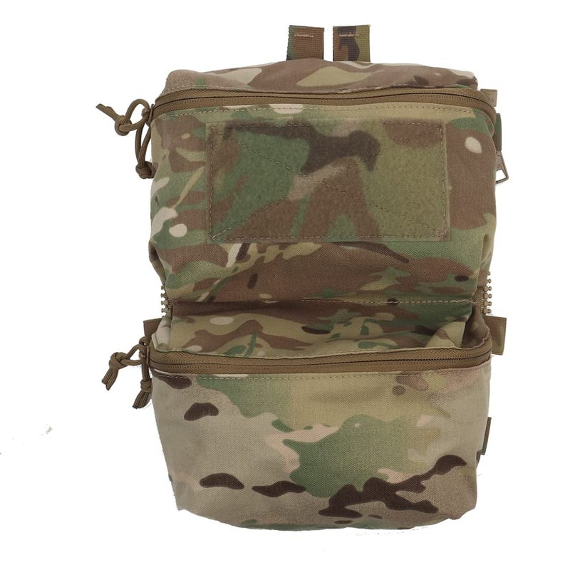 GYDEHUTJ Tactical Adapt Back Panel Assault Backpack Double Pouch for MOLLE Hunting Tactical Airsoft Vest - Image 1