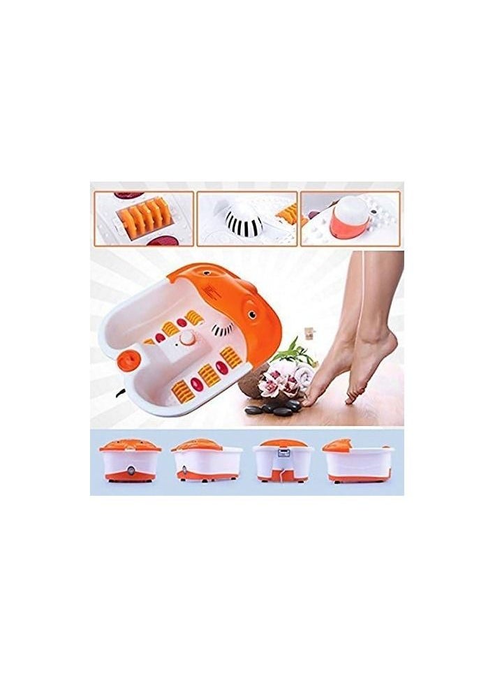 Foot Bath Spa Massager and Roller Callus Remover