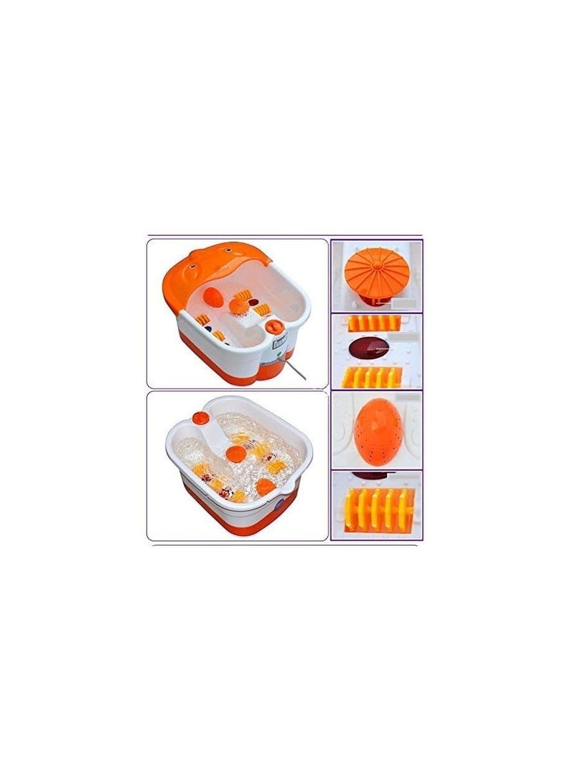 Foot Bath Spa Massager and Roller Callus Remover