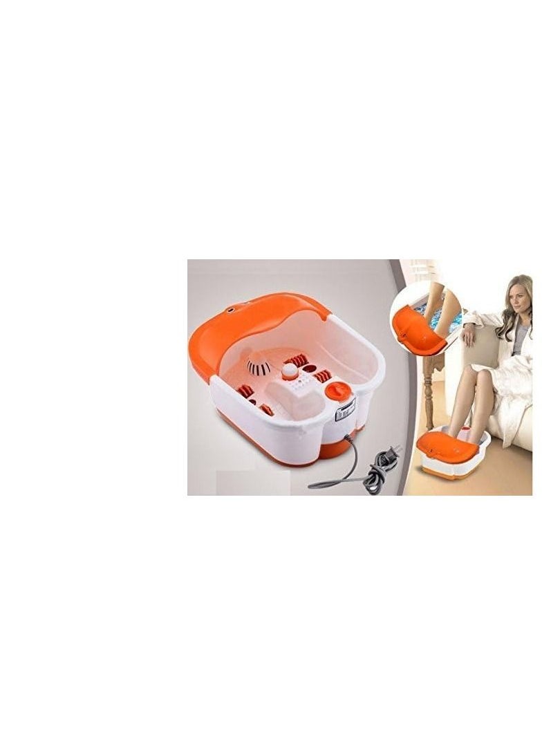 Foot Bath Spa Massager and Roller Callus Remover