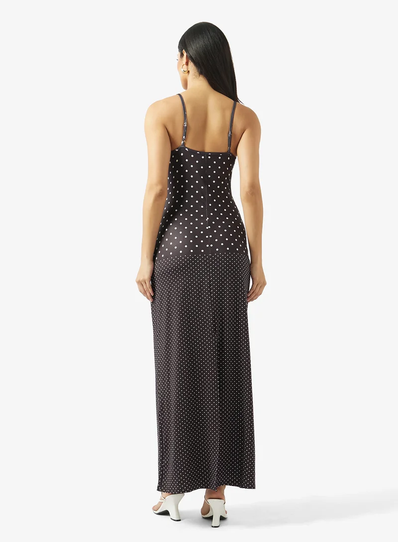 ELLA Polka Print Summer Dress