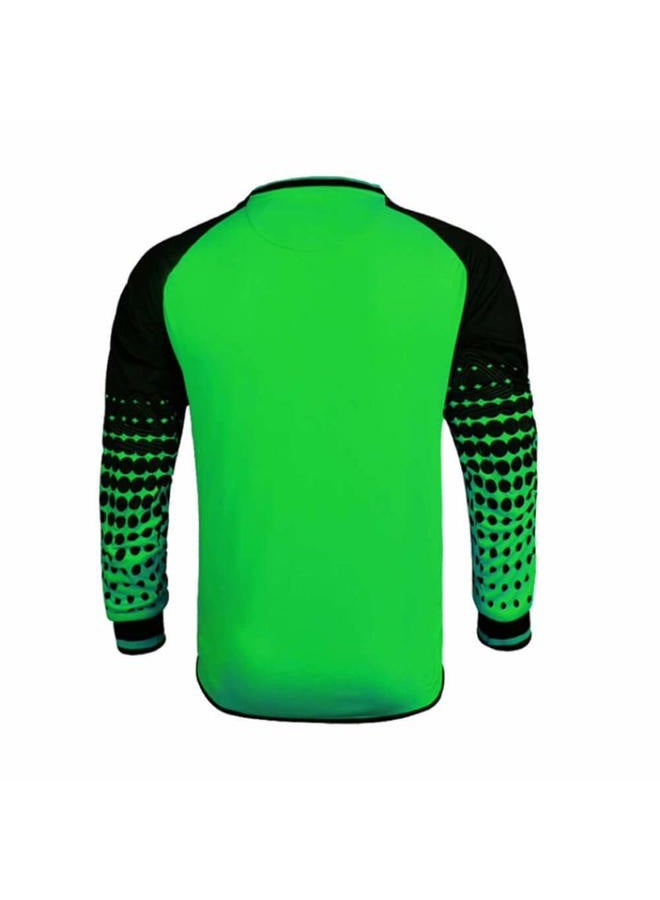 KELME Soccer Goalie Jersey Padded Uniform Kit - Goalkeeper Jersey, Shorts, Socks - Mens Football Padded Shirt Kids/Adult size, Blue, XS - Image 3