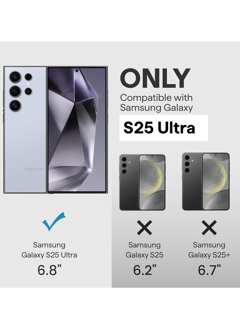 PITAKA - PITAKA Samsung Galaxy S25 Ultra Case Made from Premium Aramid Fibre, Lightweight and Slim All-around protection Magnetic Phone Case Magsafe-Compatibility Grade Protective Pin Button Case Black Grey - Image 1