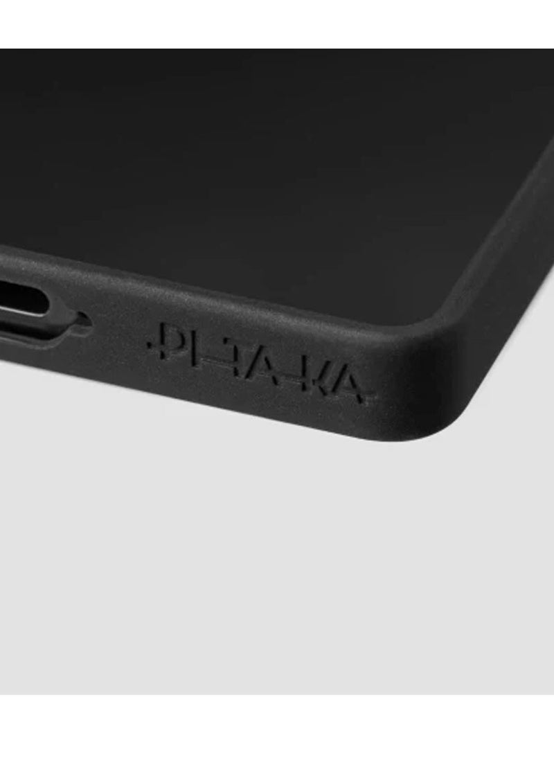 PITAKA - PITAKA Samsung Galaxy S25 Ultra Case Made from Premium Aramid Fibre, Lightweight and Slim All-around protection Magnetic Phone Case Magsafe-Compatibility Grade Protective Pin Button Case Black Grey - Image 1