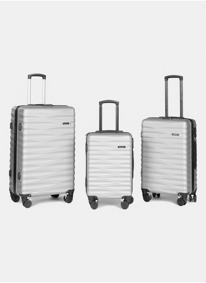Hammer Hammer Luggage Shadow Set 3 Pieces 28 / 24 / 20 - 100% Pure ABS Material - One Year Warranty + 2 Year Free Maintenance  - Image 1