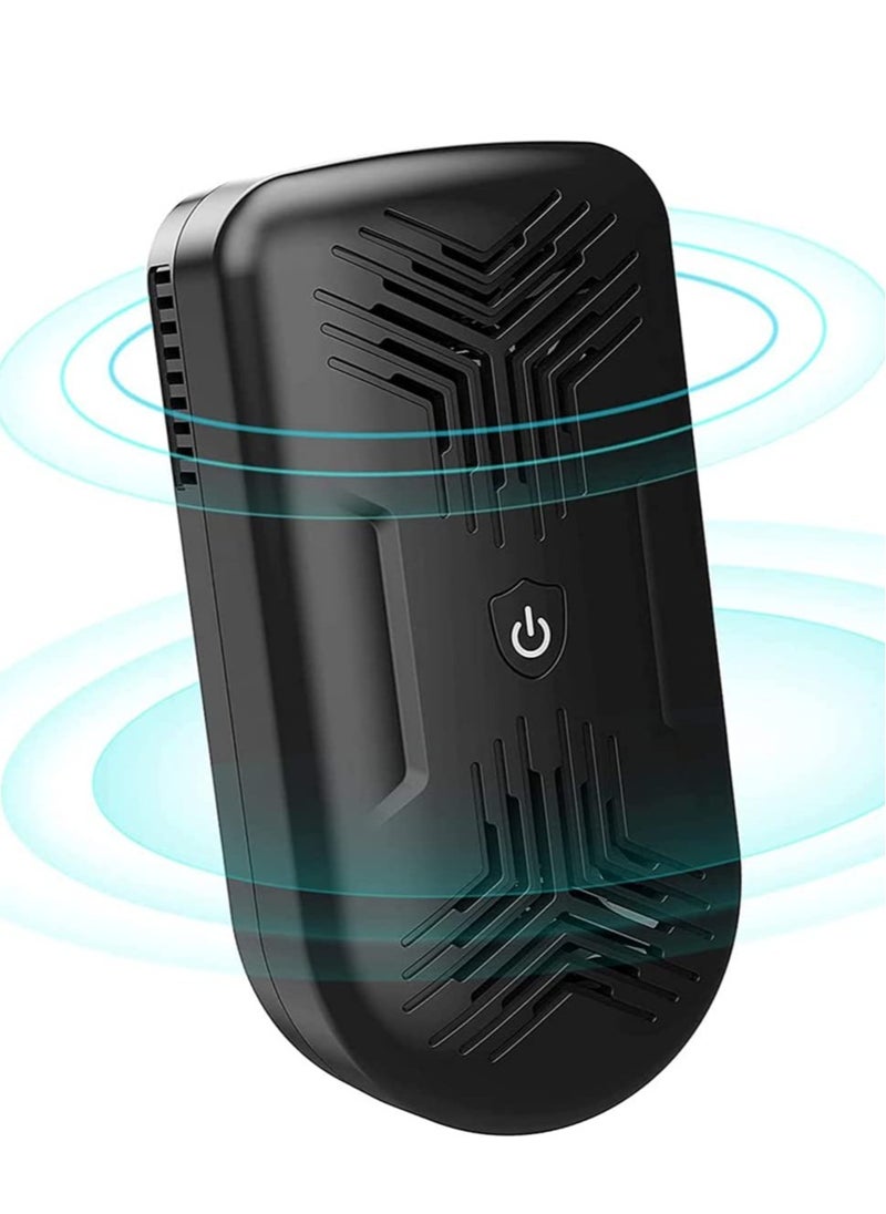 Ultrasonic Pest Repeller - [2020 Upgrade] Plug in Mouse Deterrent, Mouse & Rat Repellent, 8W Ultra Sonic Speaker, Indoor Pest Repeller for Rat, Mouse, Spider, Fly, Cockroach, Mosquito (Black)