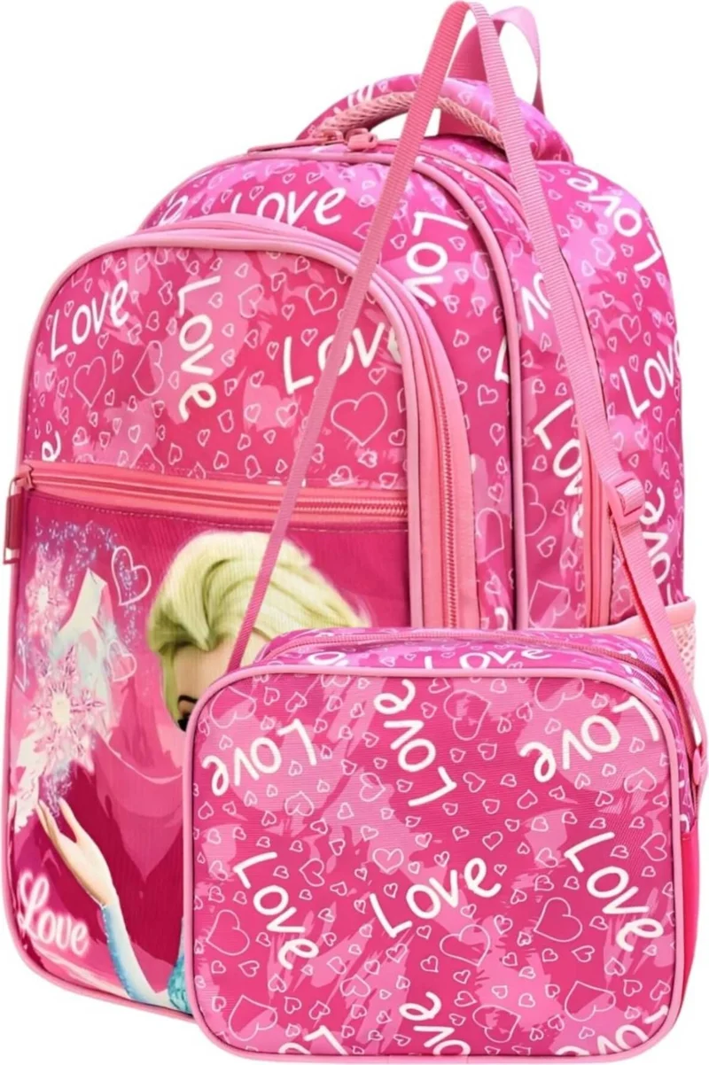 تيزجيلسين Waterproof Lunch Bag Orthopedic 3 Compartment Primary School Bag Middle School Bag School Bag