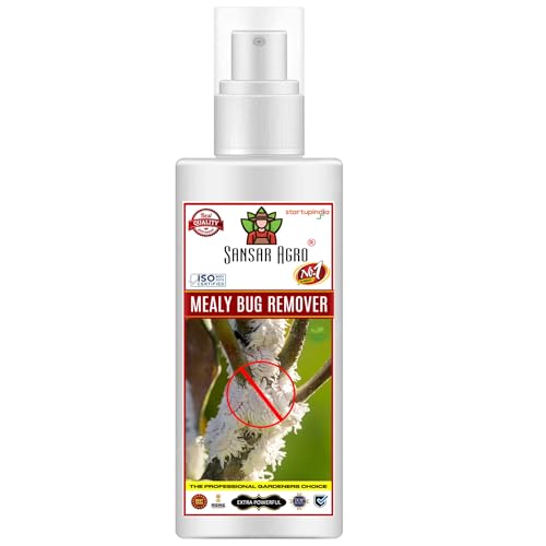 Sansar Agro® Mealy Bug Remover Spray, Premium Essential Liquid Spray For Complete Removal Of Mealy Bugs From Plants (200 Ml) - Image 1