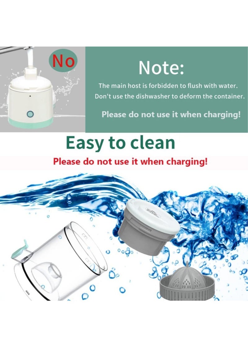 Electric Citrus Juicer,Orange Juice Squeezer with Powerful Motor and USB Charging Cable,Juicer Extractor,Lime Juicer  - Image 4