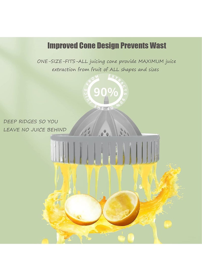 Electric Citrus Juicer,Orange Juice Squeezer with Powerful Motor and USB Charging Cable,Juicer Extractor,Lime Juicer  - Image 3