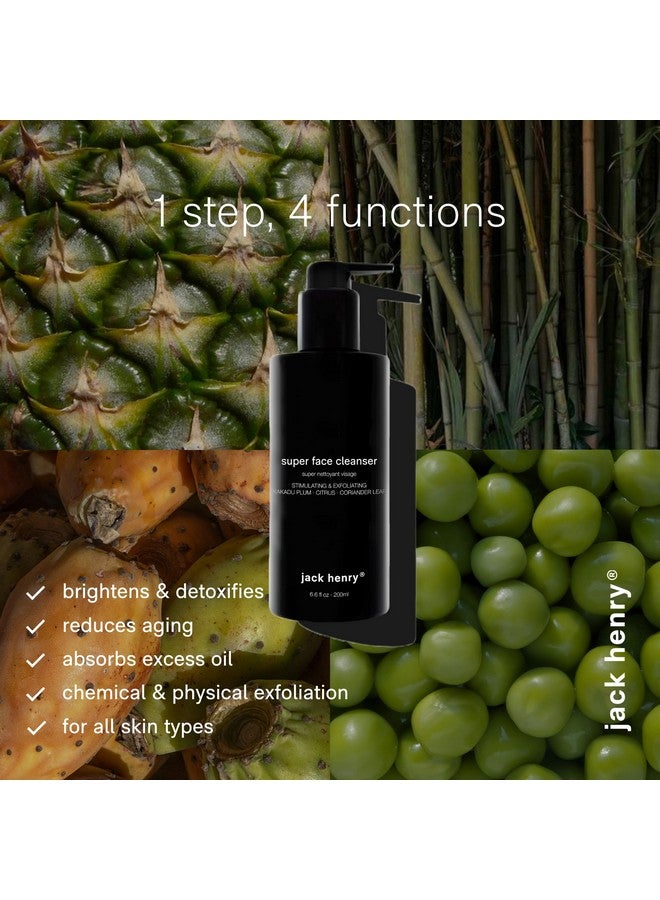 Jack Henry Hydrating Facial Cleanser (6.6 Fl Oz) Kakadu Plum Face Cleanser Coriander & Hyaluronic Acid Skin Cleanser Luxurious Creamy Face Cleanser For Exfoliating Skin - Image 3