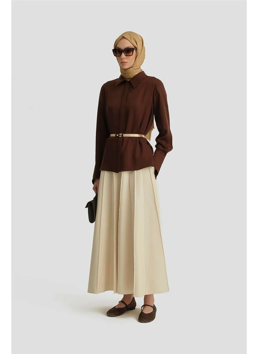 ARMINE Shirt 25Y3720 Light Brown