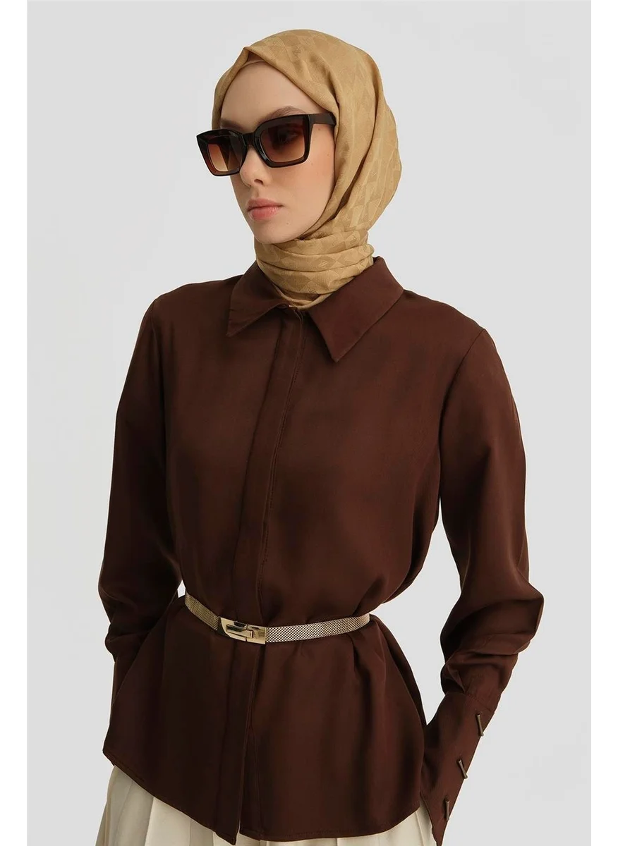ARMINE Shirt 25Y3720 Light Brown