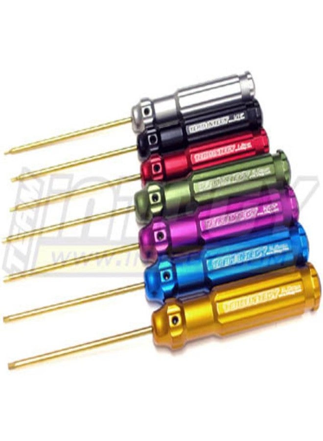 Integy RC Model Hop-ups C22346 Wrench Set Ti-Nitride Allen Hex, 7pcs - Image 2