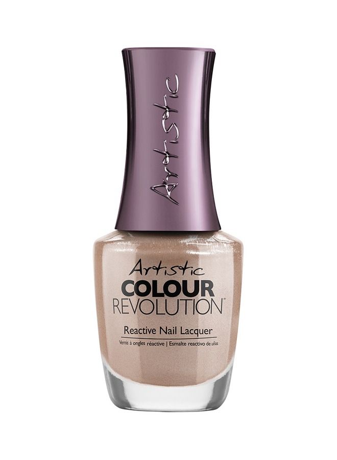Artistic Nail Design Nail Lacquer -Bride And Prejudice | Nude Shimmer - 15 Ml