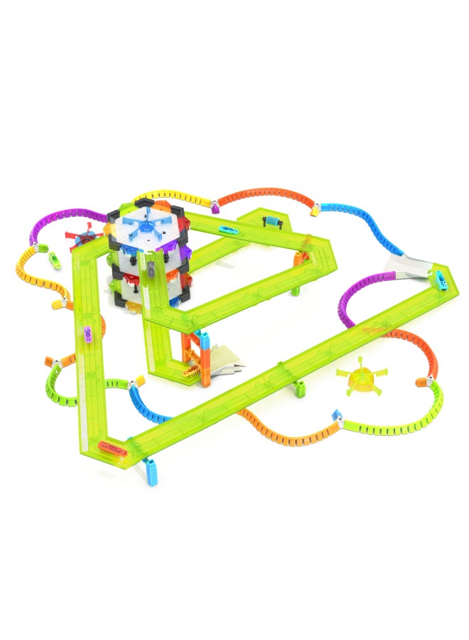 Hex Bug HEXBUG Flash Nano nanotopia - Colorful Sensory Playset for Kids - Build Your Own Playground - Over 130 Pieces and Batteries Included - Image 4