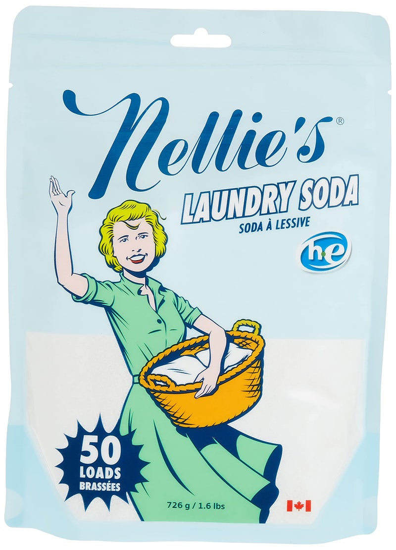 Nellie's صودا الغسيل عالية الكفاءة من نيللي، 1.6 رطل - Image 1