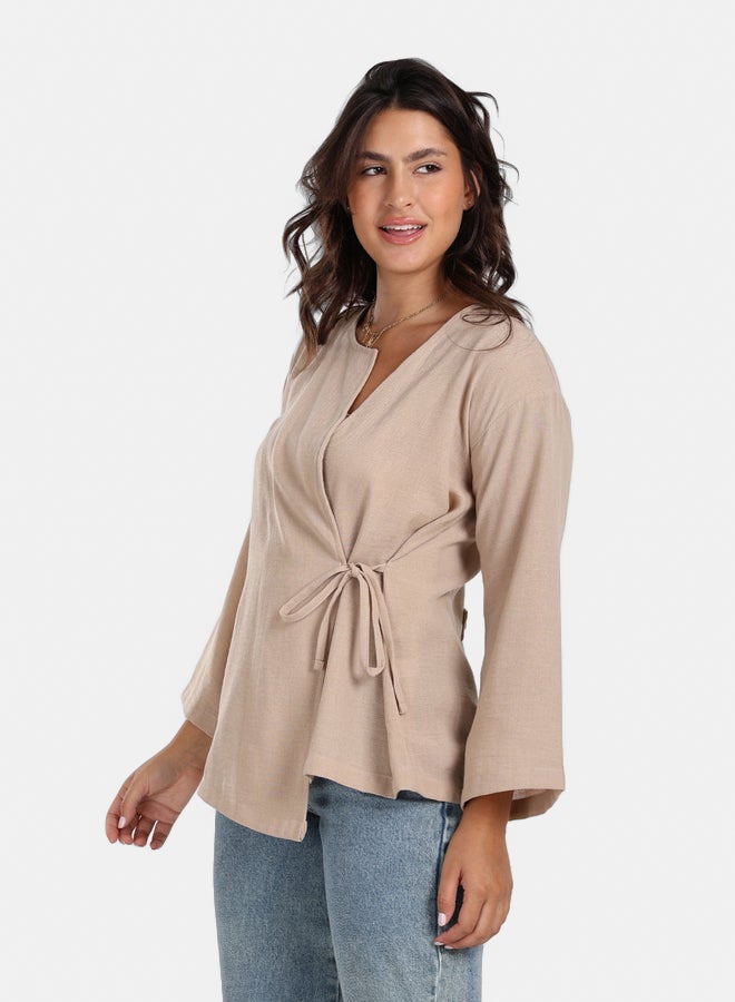 Clue Tencel Wrap Kimono  - Image 2