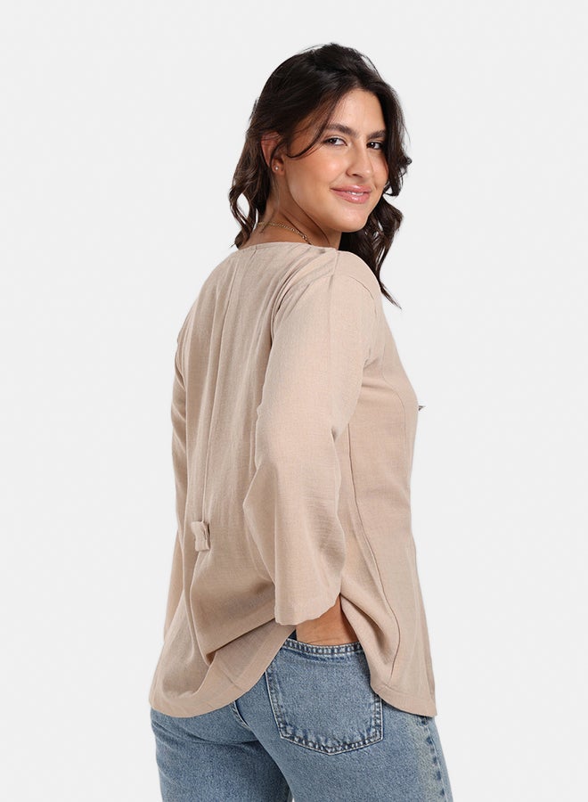 Clue Tencel Wrap Kimono - Image 4