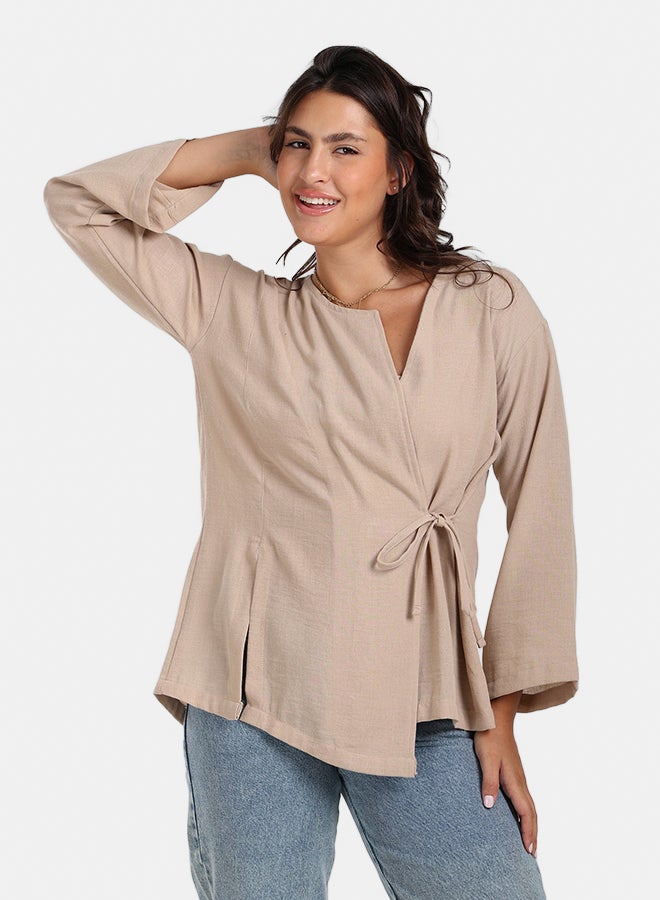 Clue Tencel Wrap Kimono - Image 1