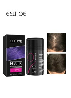 EELHOE Hair Building Fibers- 5 Seconds Cover Hair Loss , Keratin Thicker Anti Hairs Loss Concealer Thickening Fiber Powders Growth , Conceals Hair Loss And Look Younger  - Image 1