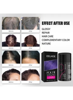 EELHOE Hair Building Fibers- 5 Seconds Cover Hair Loss , Keratin Thicker Anti Hairs Loss Concealer Thickening Fiber Powders Growth , Conceals Hair Loss And Look Younger  - Image 2