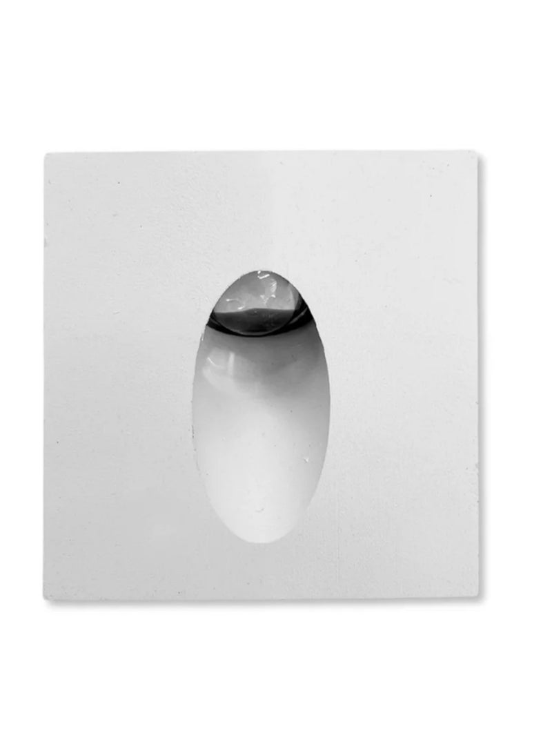 White Aluminium Step Light Square for Stairs Pathway - Image 2
