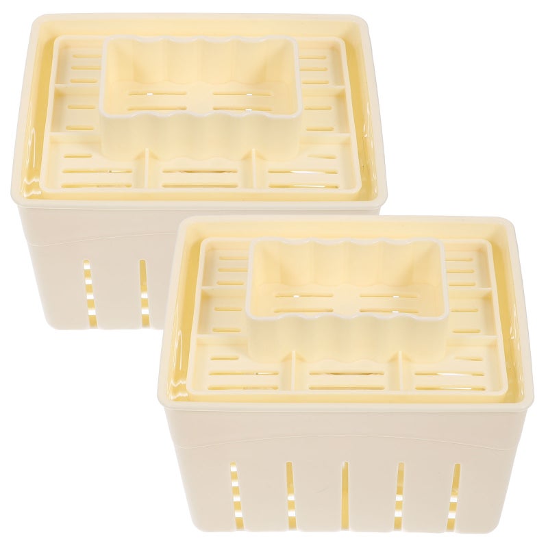 2pcs Household Practical Tofu Presser Food-grade Easy Tofu Pressing Kitchen Supply - Image 1