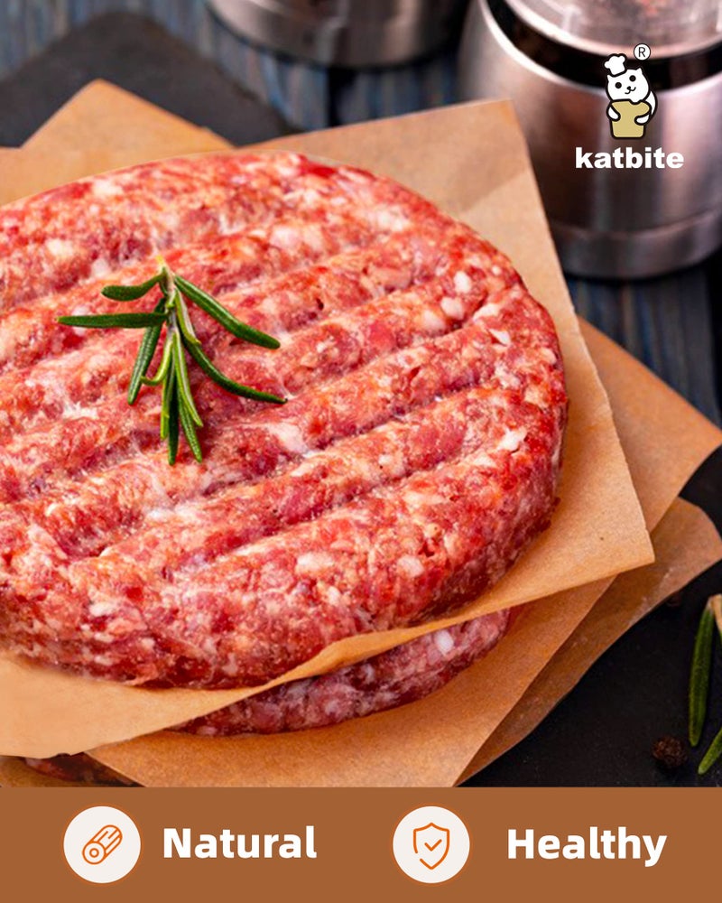 Katbite 300Pcs 6x6 Inches Patty Paper, Burger Patty Paper, Unbleached Parchment Sheets, Heavy Duty & Non-Stick, Squares for Seperating Patty, Cookies, Storing Foods Wrapping Candies - Image 5