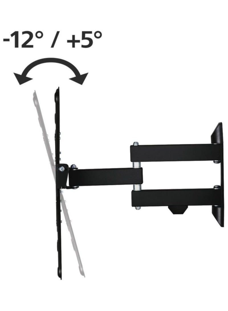 FULLMOTION TV Wall Bracket, 1 Star, 400x400, 165cm (65"), 2 arms, Black - Image 3