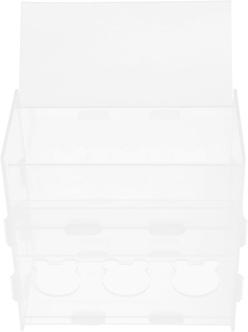 General need oriented design Automatic Acrylic Rutin Chicken Feeder with 3 Holes, Multi-use Poultry Food Holder for Small Chickens and Quail, Gravity Feed Case for Caged Birds and Farm Use Multi-market varied design options Upgraded quality Classic practical design Multi-hub shipment dispatch Long term storage compatible Lightweight Coast & inland available Regulated warehouse storage Various color options Individual & group usable Labor saving optimized design Periodic stock arrangement Backup reserve local stock Pre-stock well-packed goods Nationwide delivery All-item unified delivery Wear resistant upgraded material Budget friendly sizing alternatives Global upgraded economical craftsmanship Local trackable shipment Space saving Flexible anti-break Low maintenance Integrated warehouse solution - Image 1