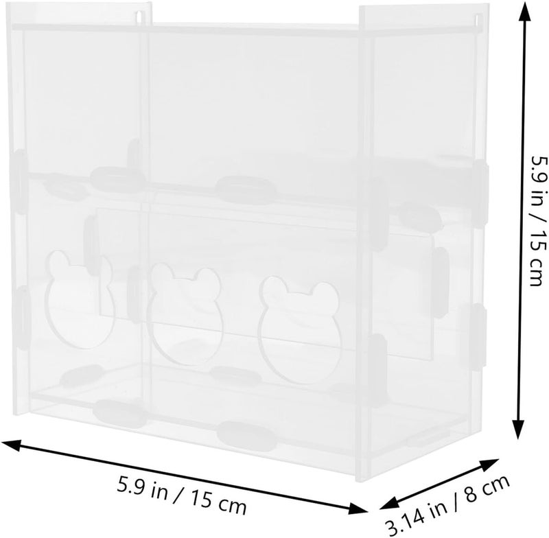General need oriented design Automatic Acrylic Rutin Chicken Feeder with 3 Holes, Multi-use Poultry Food Holder for Small Chickens and Quail, Gravity Feed Case for Caged Birds and Farm Use Multi-market varied design options Upgraded quality Classic practical design Multi-hub shipment dispatch Long term storage compatible Lightweight Coast & inland available Regulated warehouse storage Various color options Individual & group usable Labor saving optimized design Periodic stock arrangement Backup reserve local stock Pre-stock well-packed goods Nationwide delivery All-item unified delivery Wear resistant upgraded material Budget friendly sizing alternatives Global upgraded economical craftsmanship Local trackable shipment Space saving Flexible anti-break Low maintenance Integrated warehouse solution - Image 2