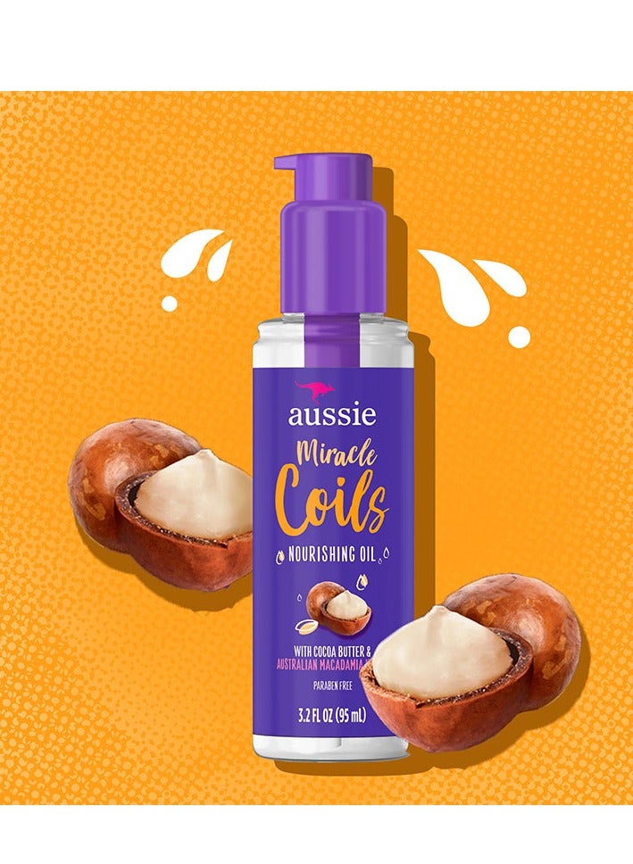 أوسي زيت مغذي للكويلات المعجزة بزبدة الكاكاو وزيت جوز المكاداميا الأسترالي 95 مل - Image 1