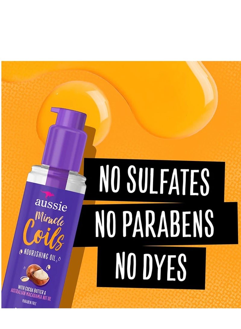 أوسي زيت مغذي للكويلات المعجزة بزبدة الكاكاو وزيت جوز المكاداميا الأسترالي 95 مل - Image 2