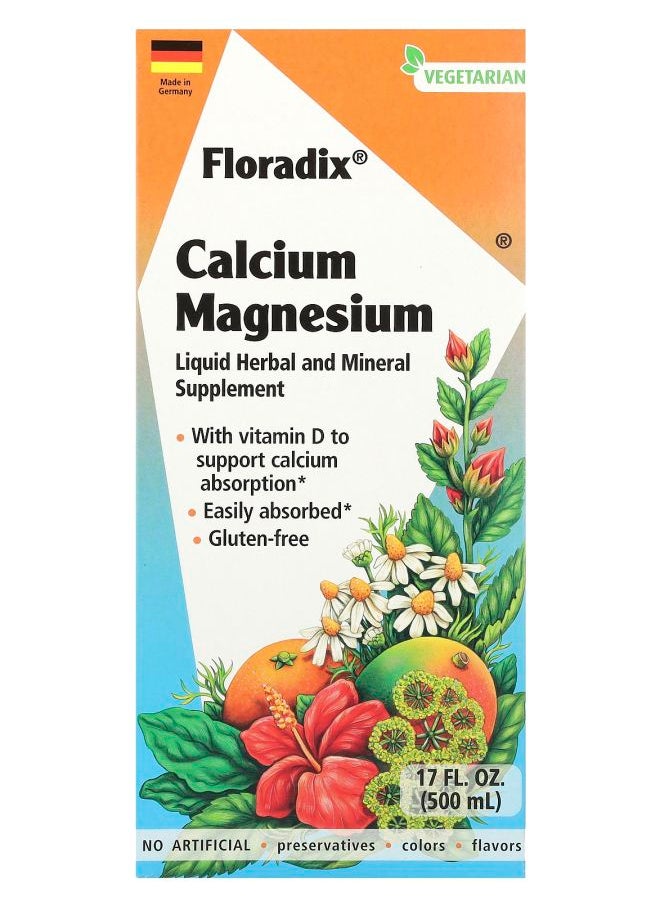 Floradix - Calcium Magnesium 17 fl oz (500 ml) - Image 1