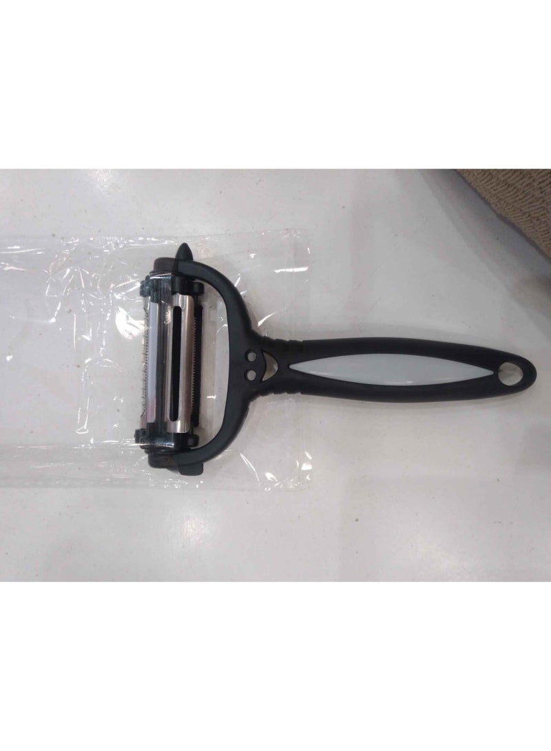 Multi-Blade Potato And Vegetable Peeler- Black - Image 1