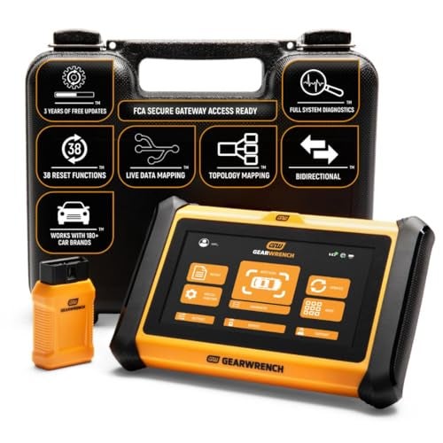 GearWrench جهاز GEARWRENCH 7" لفحص التشخيص اللاسلكي ثنائي الاتجاه | GWSMART07 - Image 1