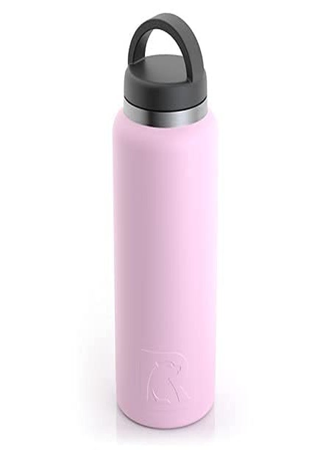 RTIC 36oz Vacuum Insulated Water Bottle, Metal Stainless Steel Double Wall Insulation, BPA Free Reusable, Leak-Proof Thermos Flask for Hot and Cold Drinks, Travel, Sports, Camping, Flamingo - Image 2