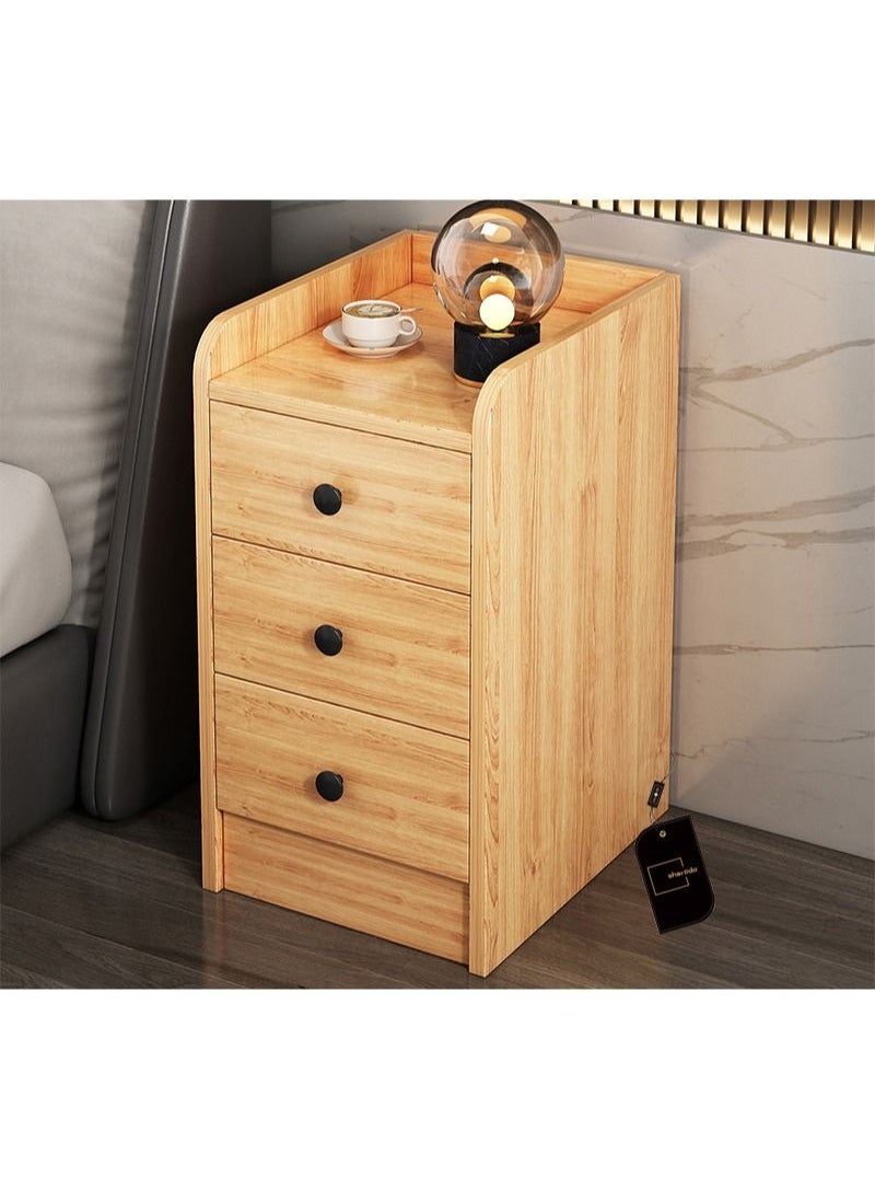 Sharpdo European-style Light Luxury Bedside Table With Drawers  - Image 2