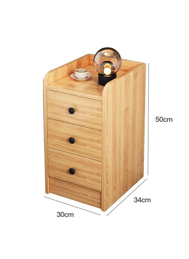 Sharpdo European-style Light Luxury Bedside Table With Drawers  - Image 4
