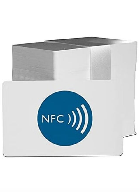 (50 Pieces) cNFC Tags Ntag215 NFC 215 Cards 504 Bytes Memory NFC Business Card Blank NFC Cards Ntag215 NFC Chip for NFC Phone and Device Writeable Programmable