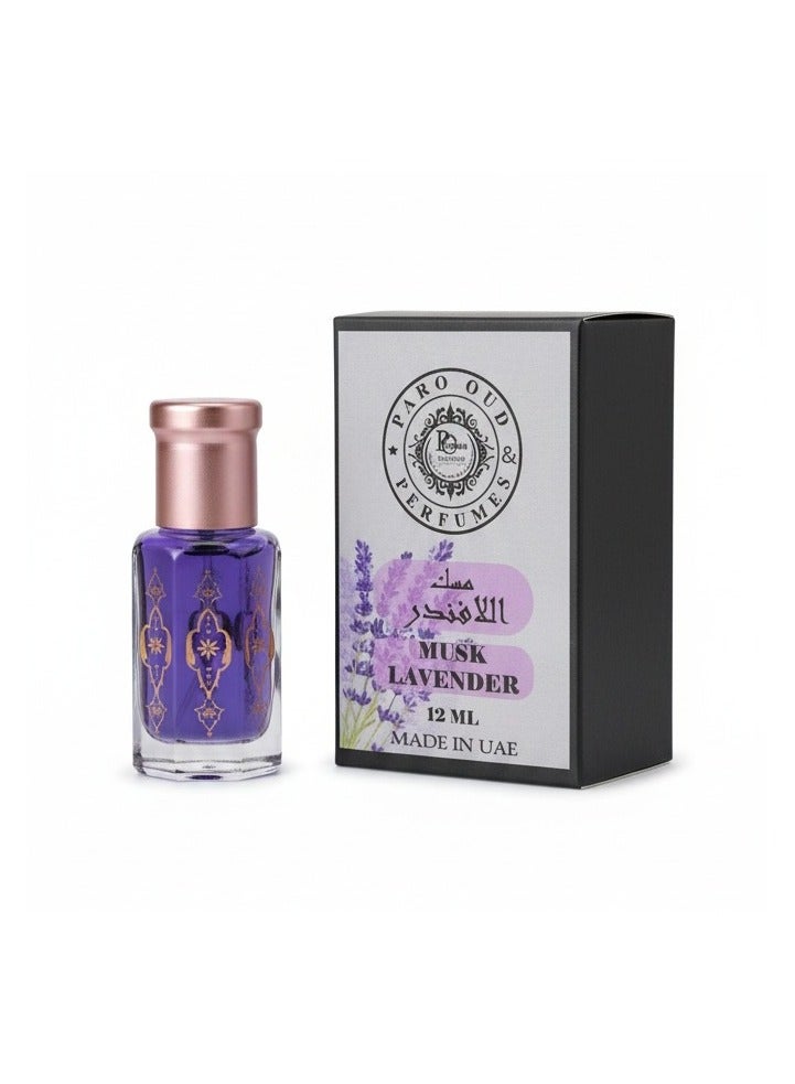 PARO OUD Musk Lavender 12 ML from House of Paro Oud - Image 1